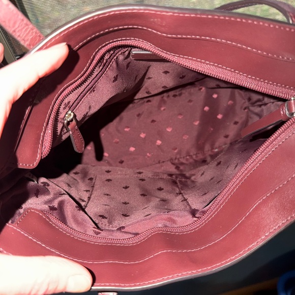 Kate Spade Fall Toned Leaf Pattern Tote - Picture 4 of 7